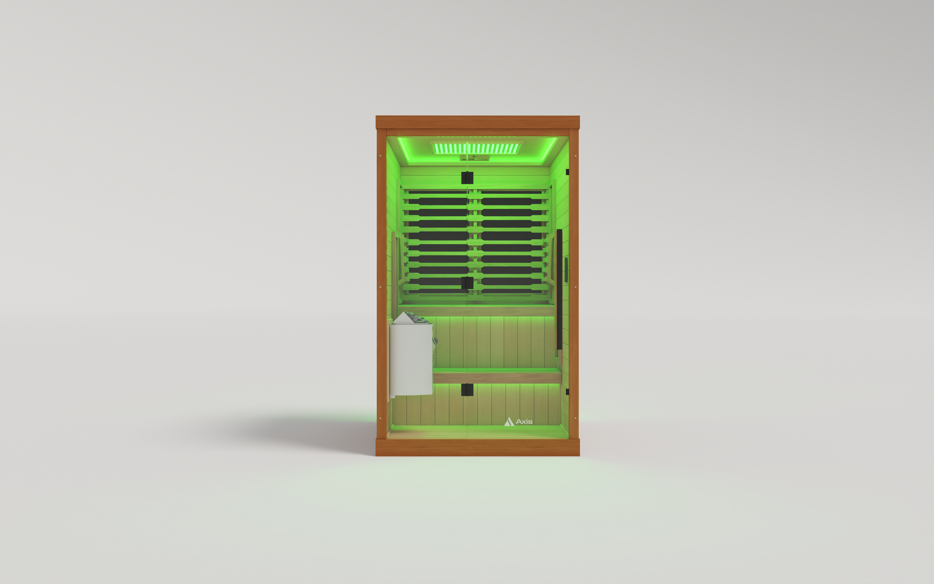 2-Person Traditional + Infrared Sauna