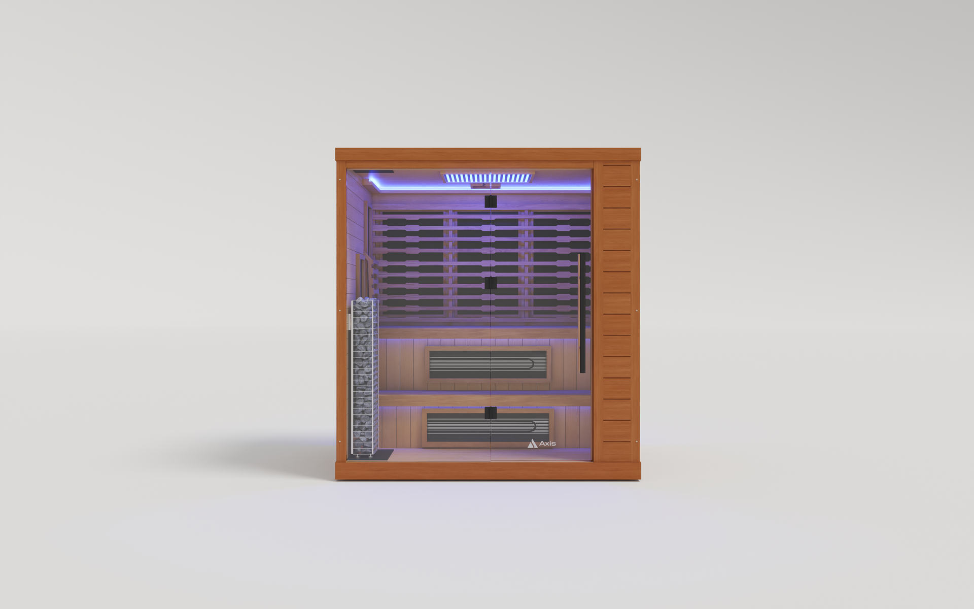4 Person Traditional + Infrared Sauna
