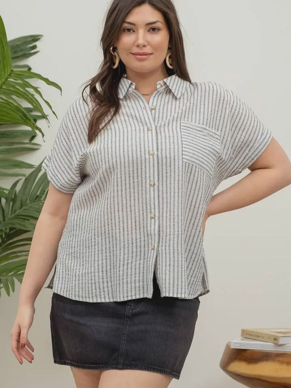Stripe linen