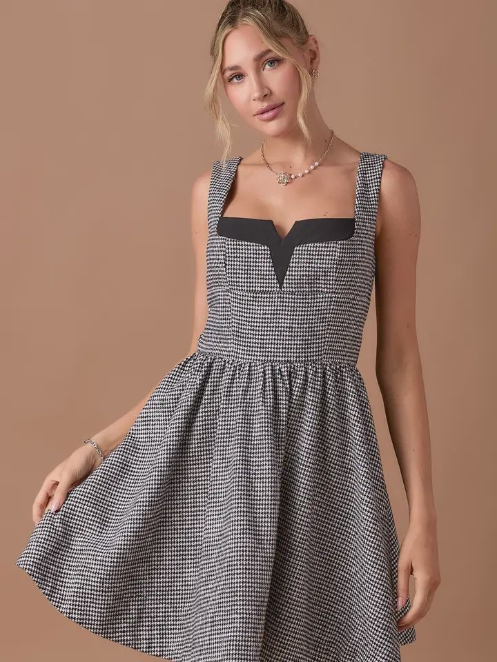 Checker Dress, Size: Small
