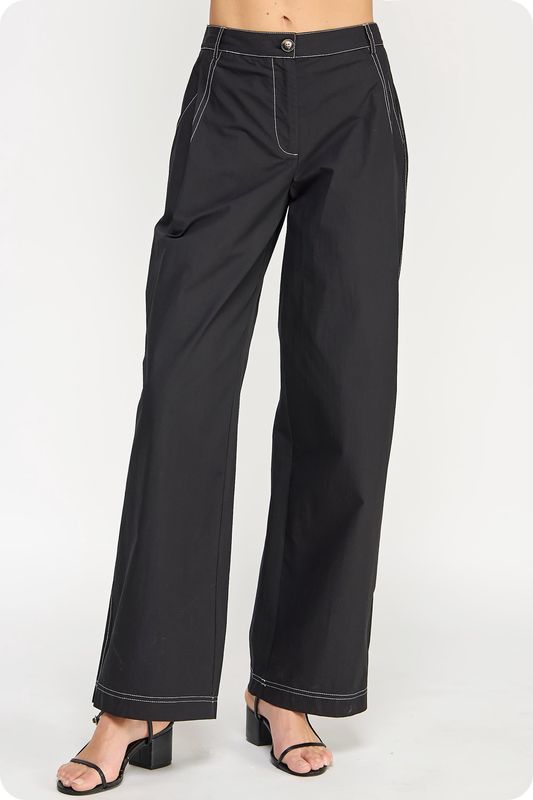 Top Stitch Pants