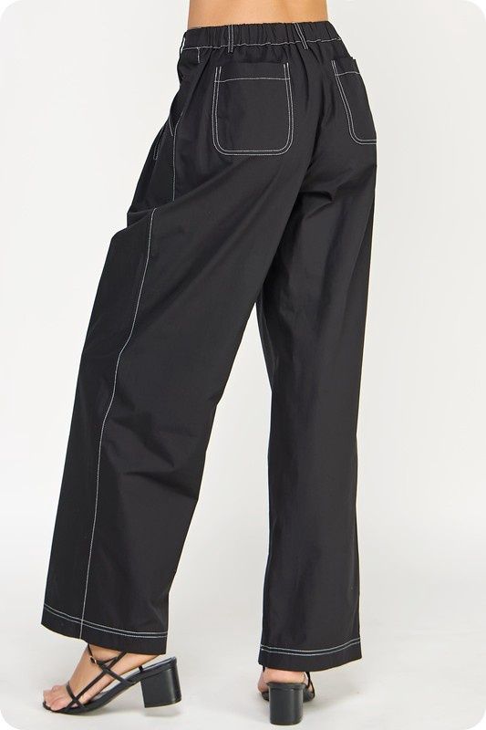 Top Stitch Pants