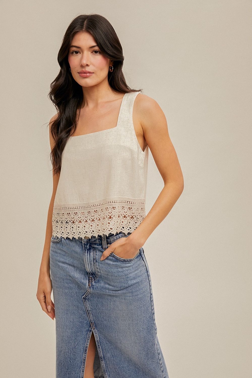 Crochet Lace, Size: SMALL