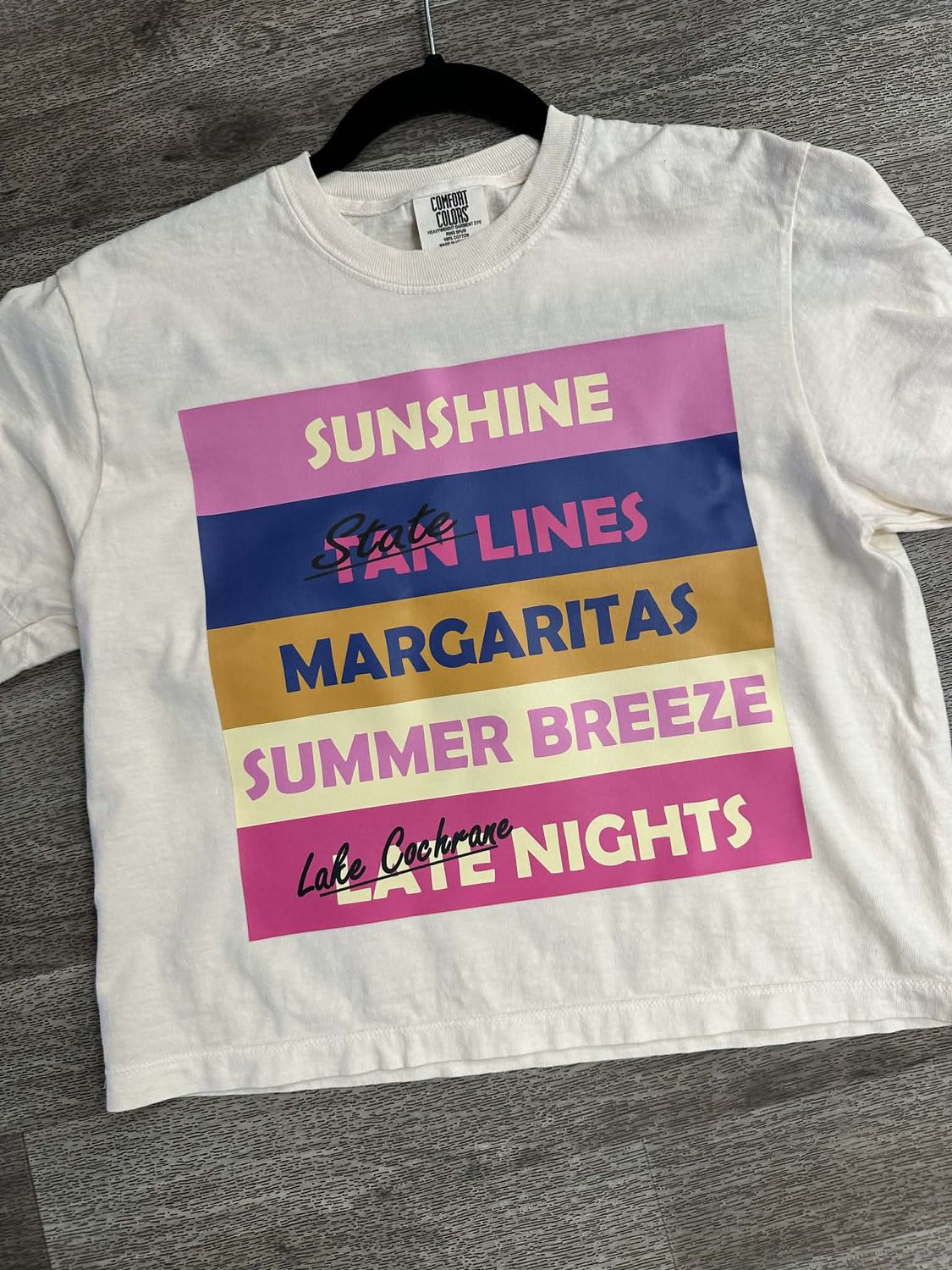 LakeCochBoxyMarg, Color: CREAM, Size: SMALL