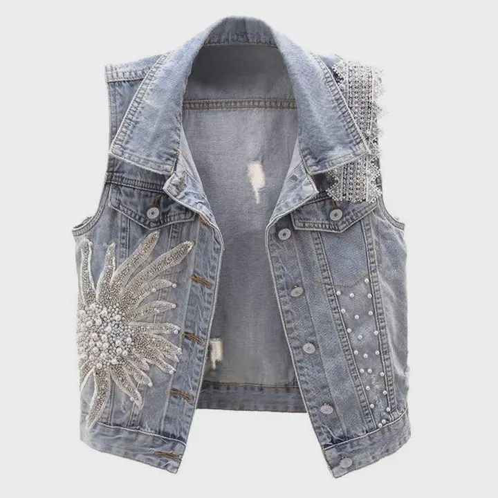 Beaded Vest, Size: XL
