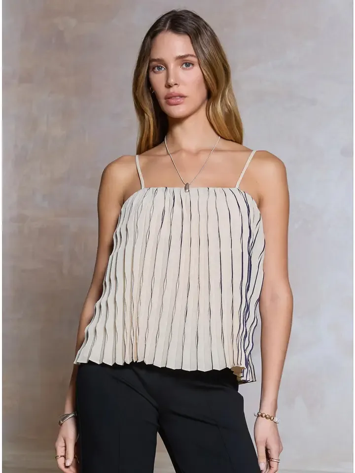 Pleatedcami, Size: XSMALL