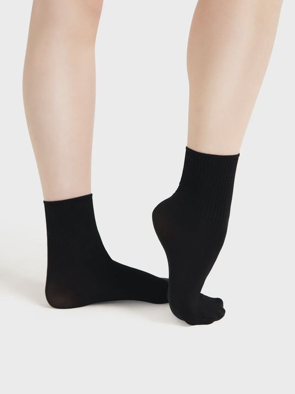 Ribbed Dance Sock