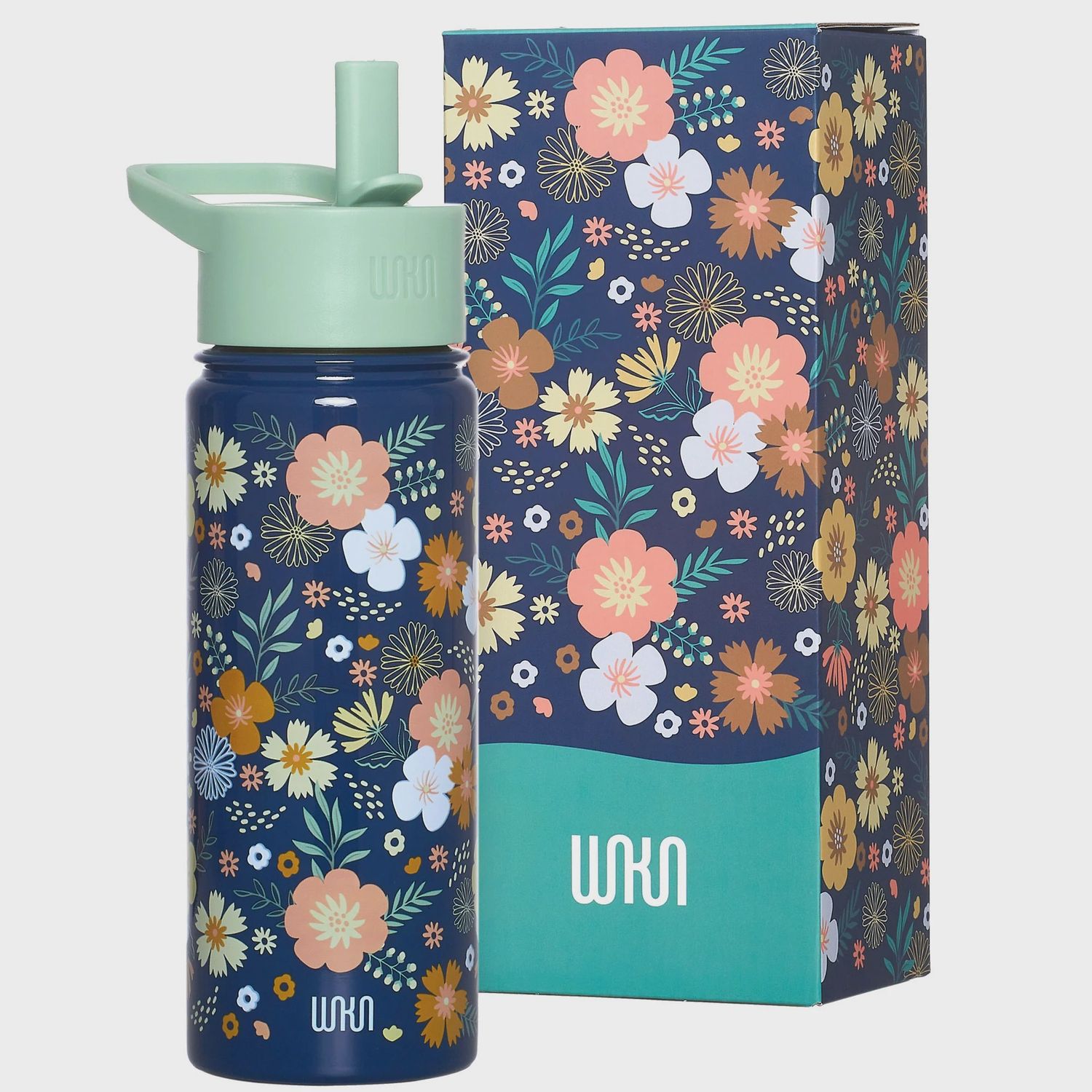 Wildflower Bloom 18oz Stainless Steel Water Bottle