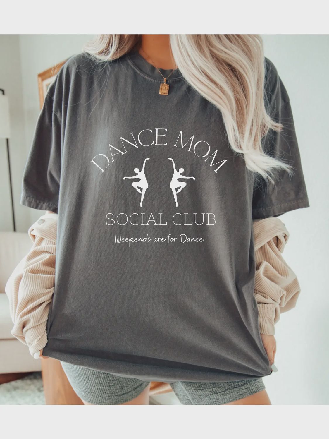 Preppy Dance mom Graphic Tee
