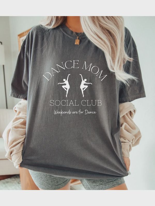 Preppy Dance mom Graphic Tee