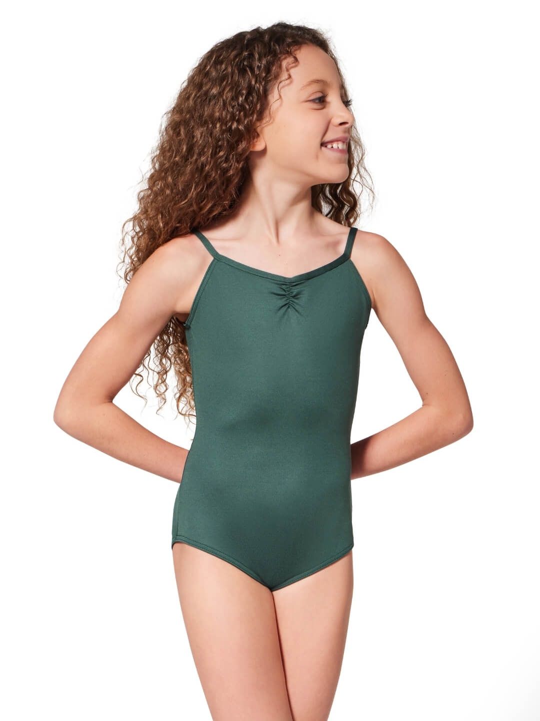 Pinch Front Camisole Leotard