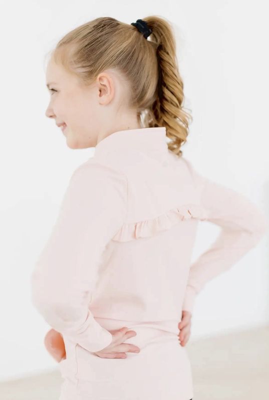 Zen Pink Ruffle Jacket