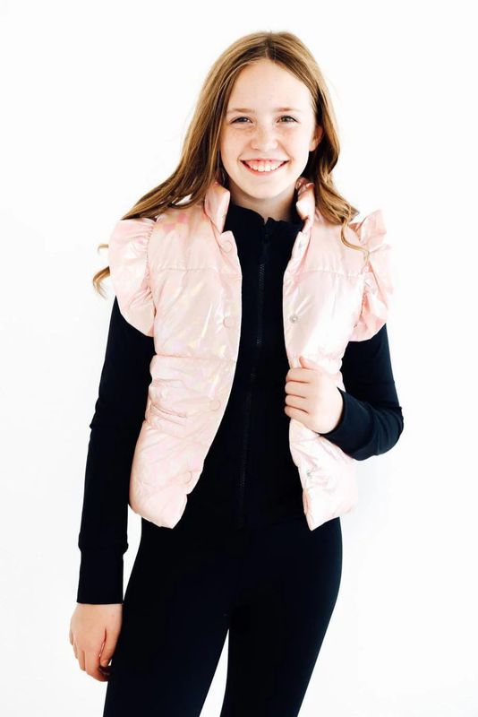 Light Pink Puffer Vest