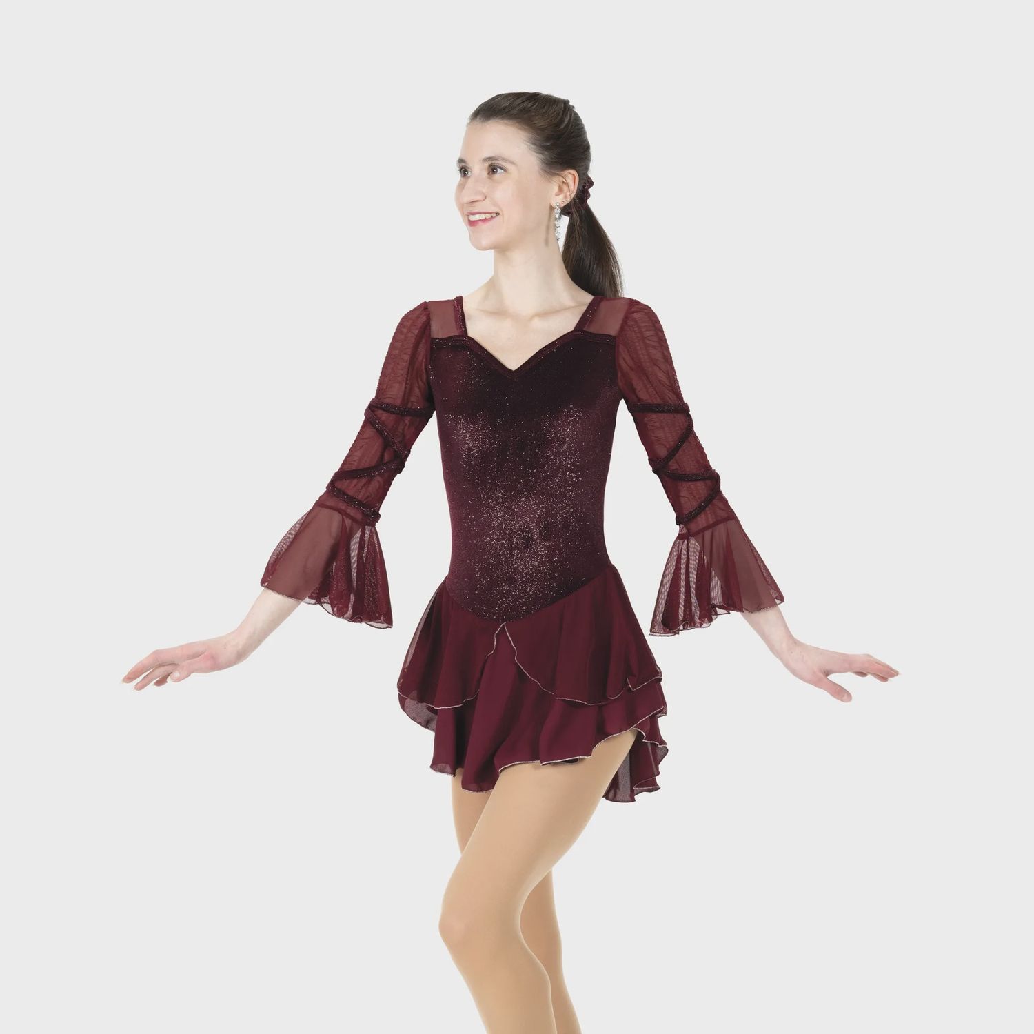 Criss Cross Gloss Dress, Size: 12-14