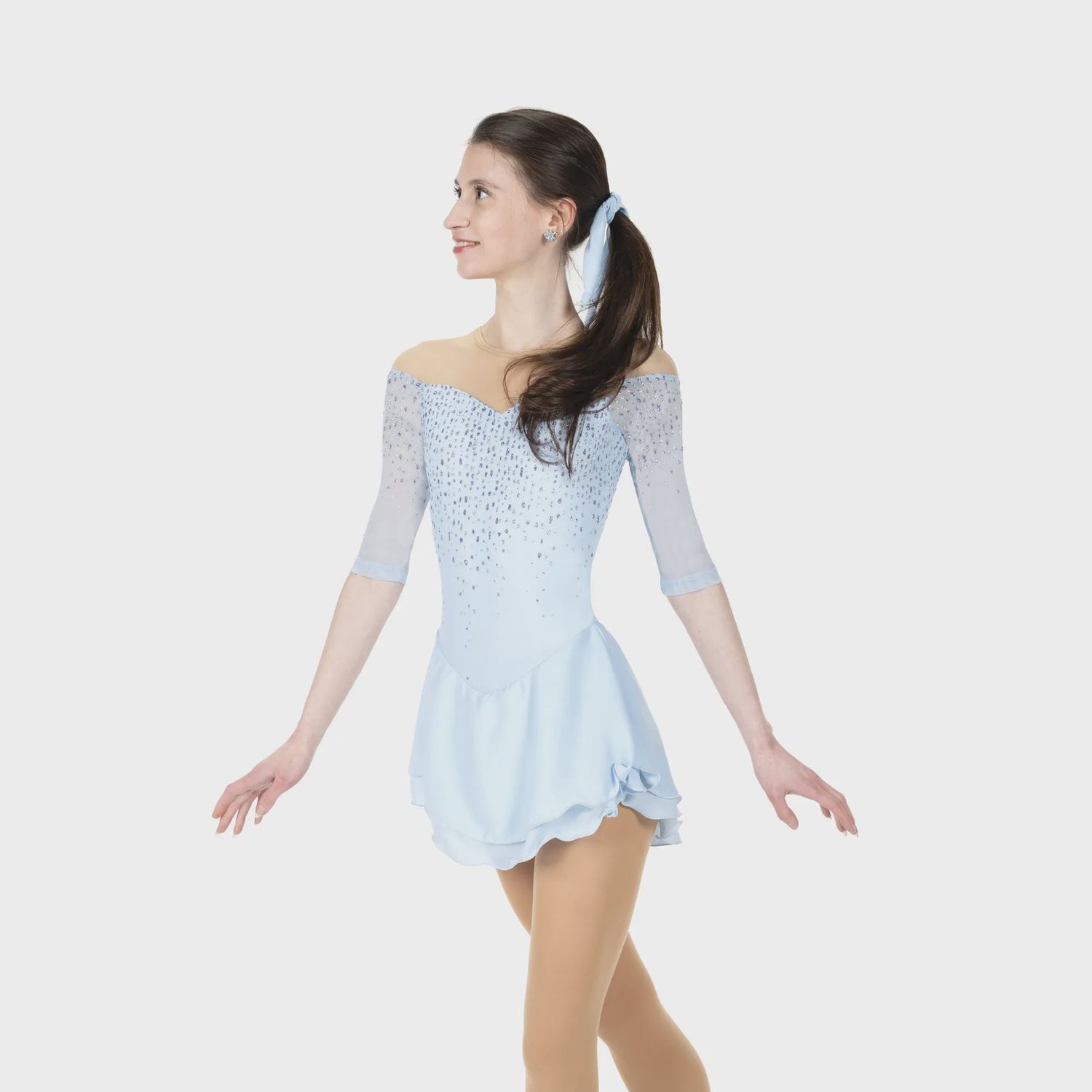 Freezing Rain Dress, Colour: Ice Blue, Size: 12-14