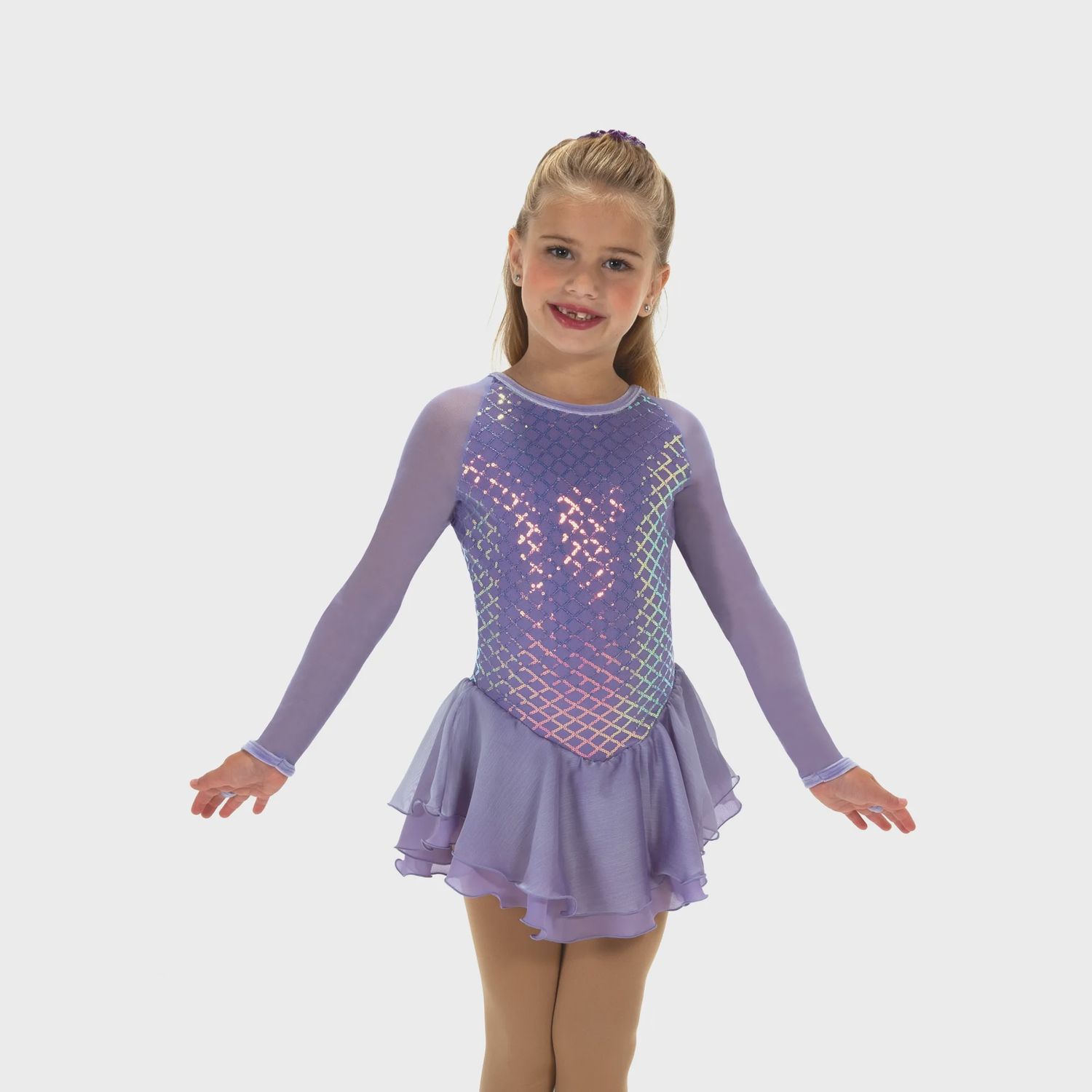 Iridescent Iris Dress, Size: 6-8