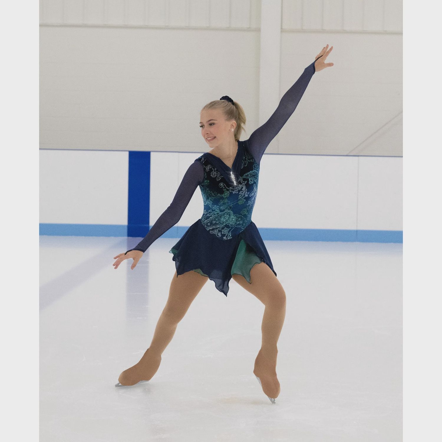 Sapphires &amp; Emeralds Dress, Size: 10-12