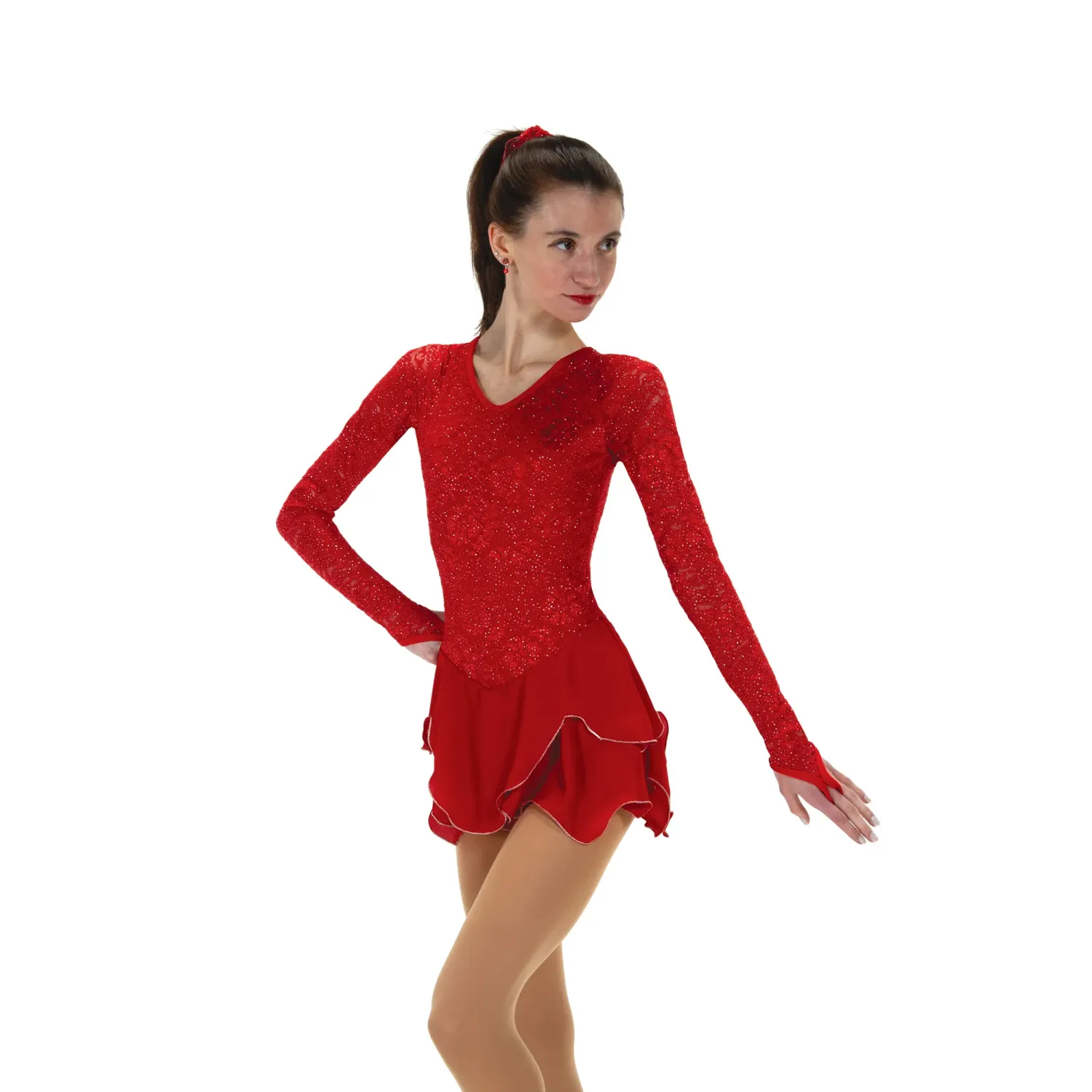 Lace Lives On Dress – Ruby Red