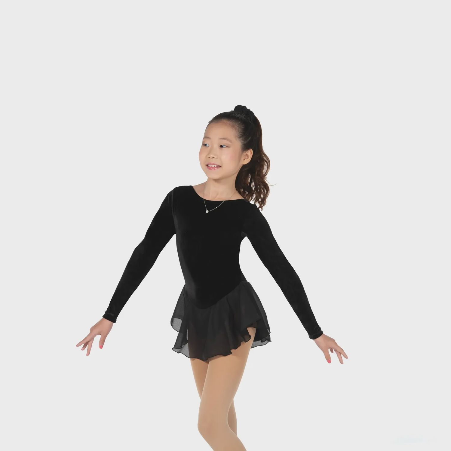 Skatesong Dress, Colour: Black, Size: 6-8