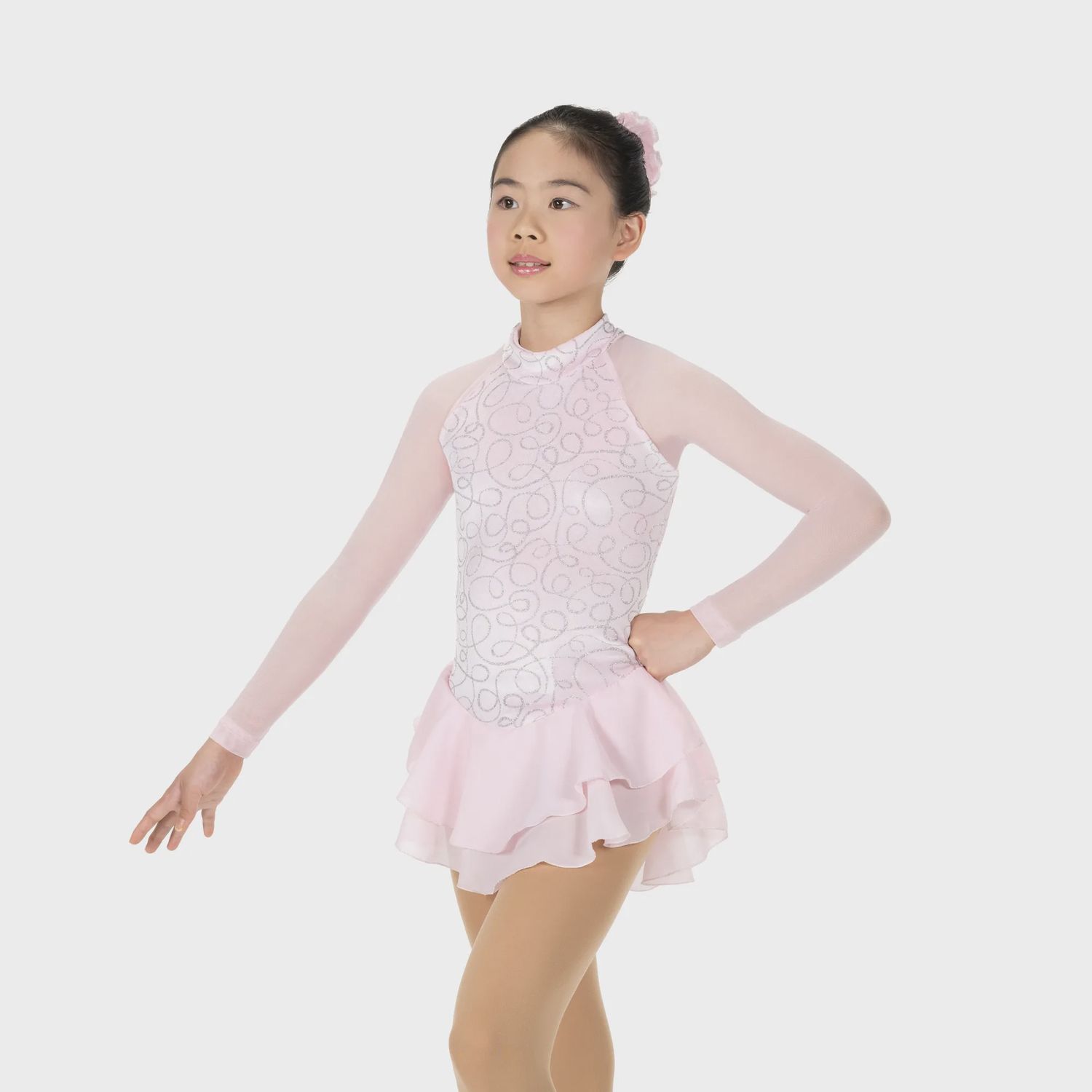 Double Loop Dress, Colour: Ballet Pink, Size: 6-8