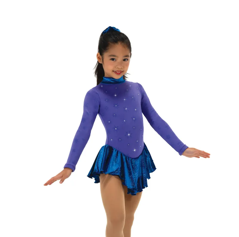 Snow Fleece Dress – Purple/Royal