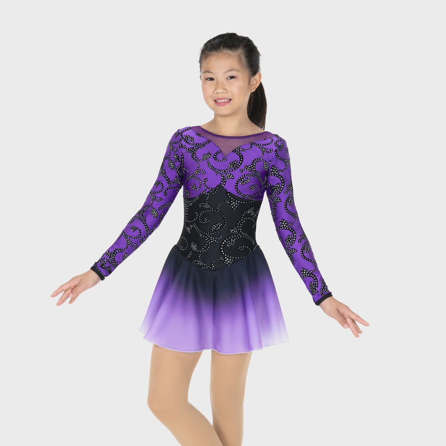 Night Violets Dress, Size: 6-8