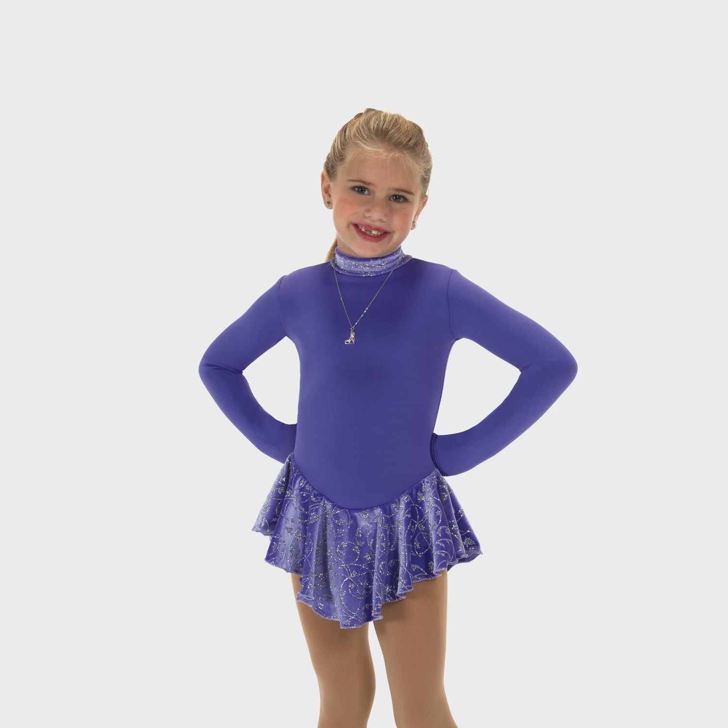 Fancy Fleece Dress, Colour: Concord Purple, Size: 4-6