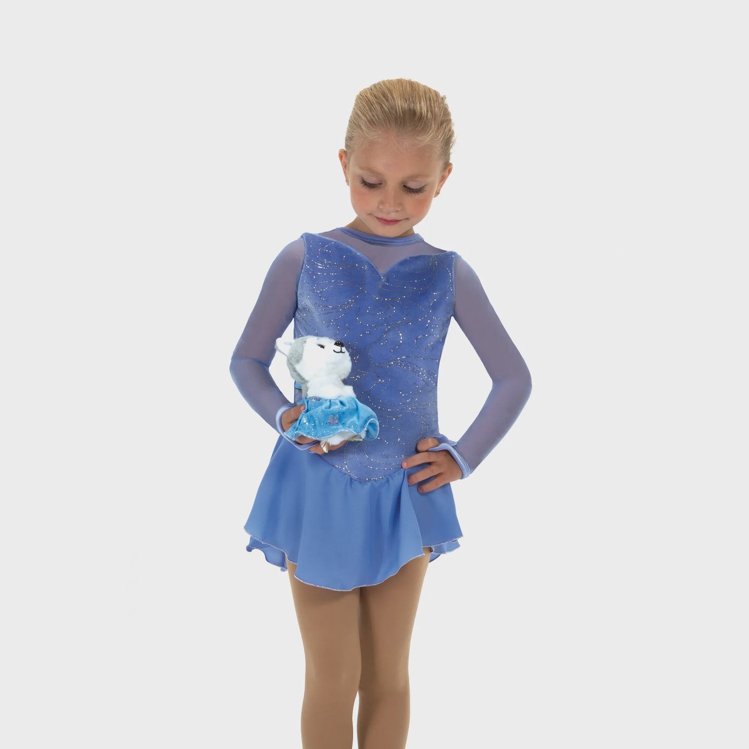 Treasures Dress, Colour: Periwinkle Blue, Size: 4-6