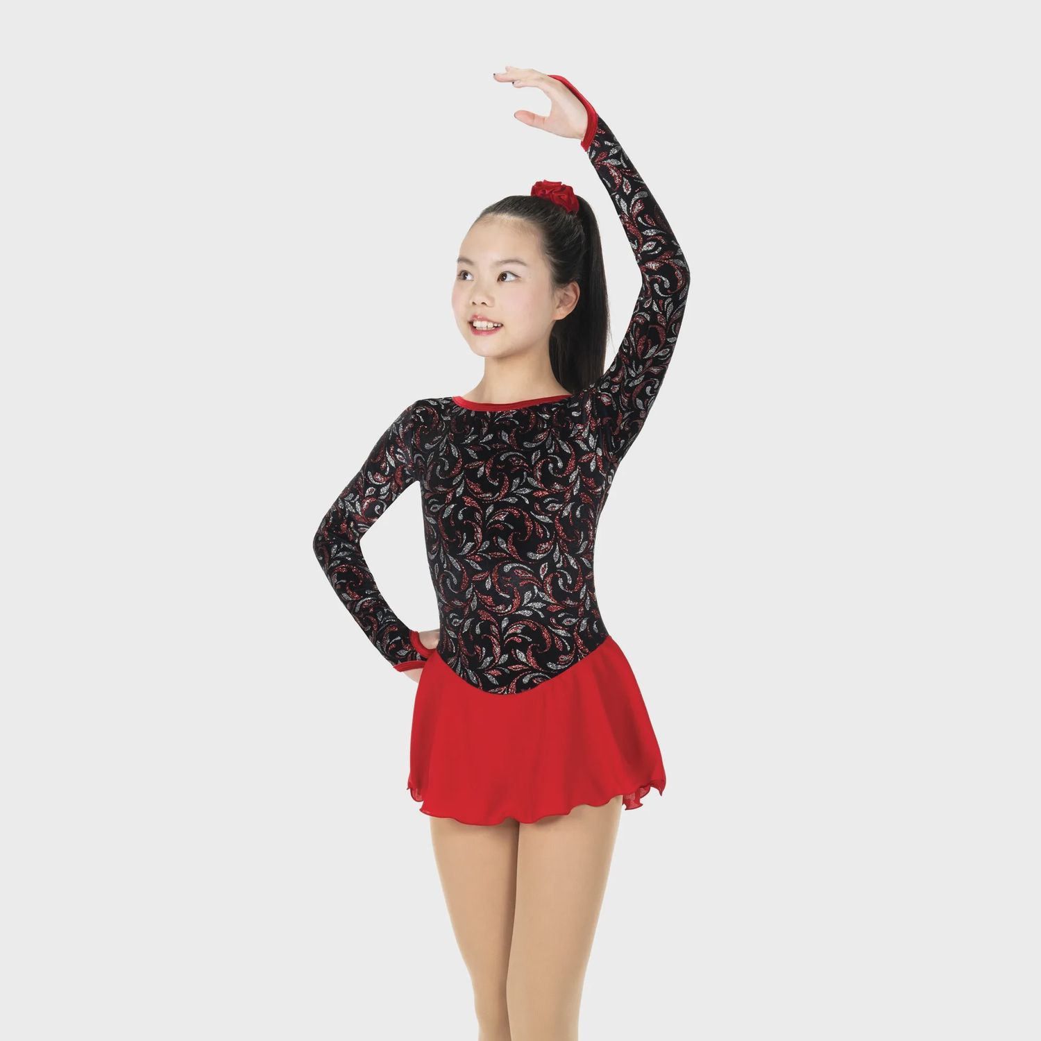 Jewel Tones Dress, Colour: Ruby Red, Size: 6-8