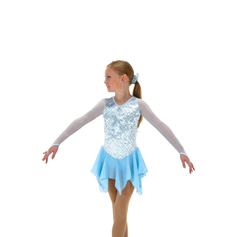 Clear Ice Dress – Ice Blue