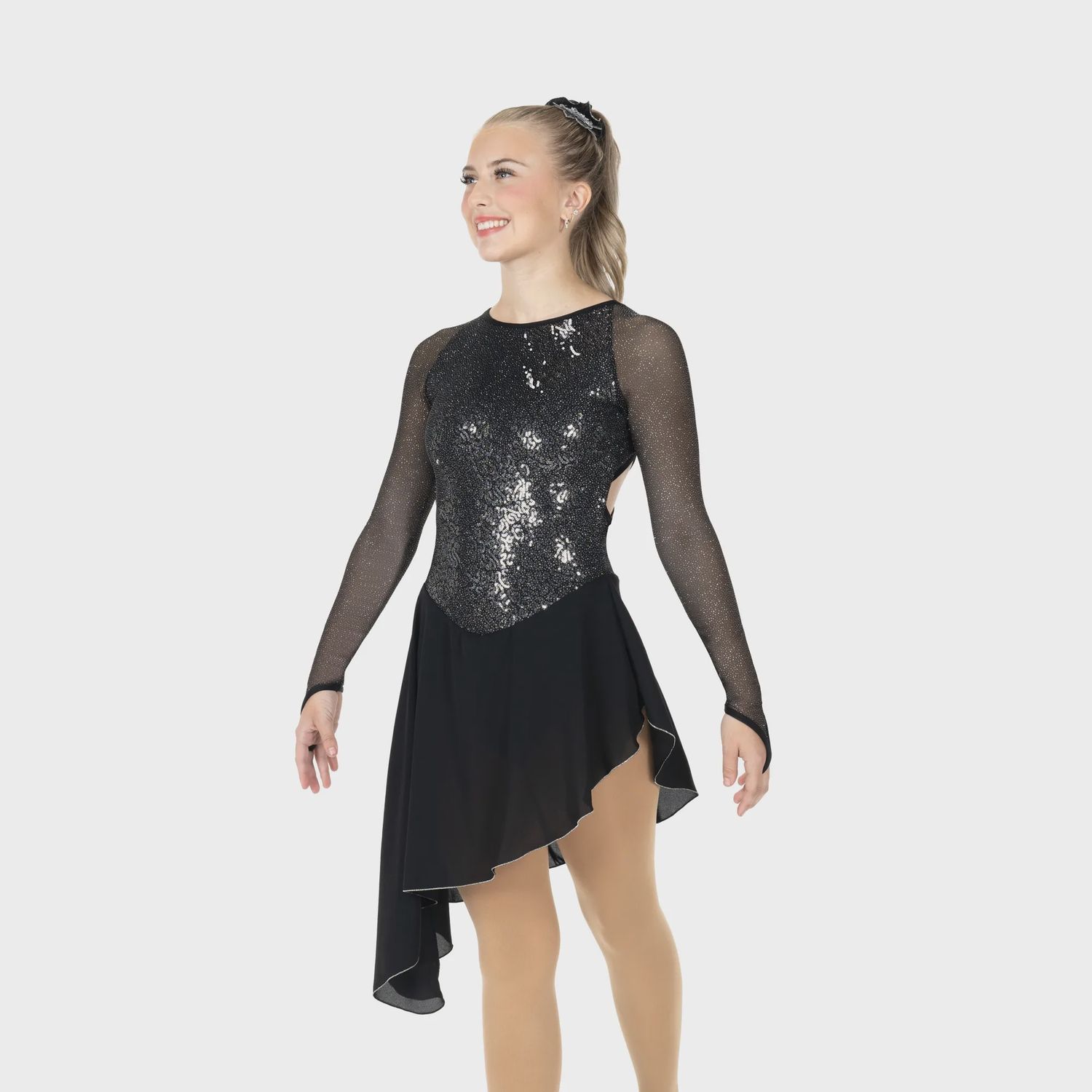 Darkening Dance Dress, Colour: Black, Size: S