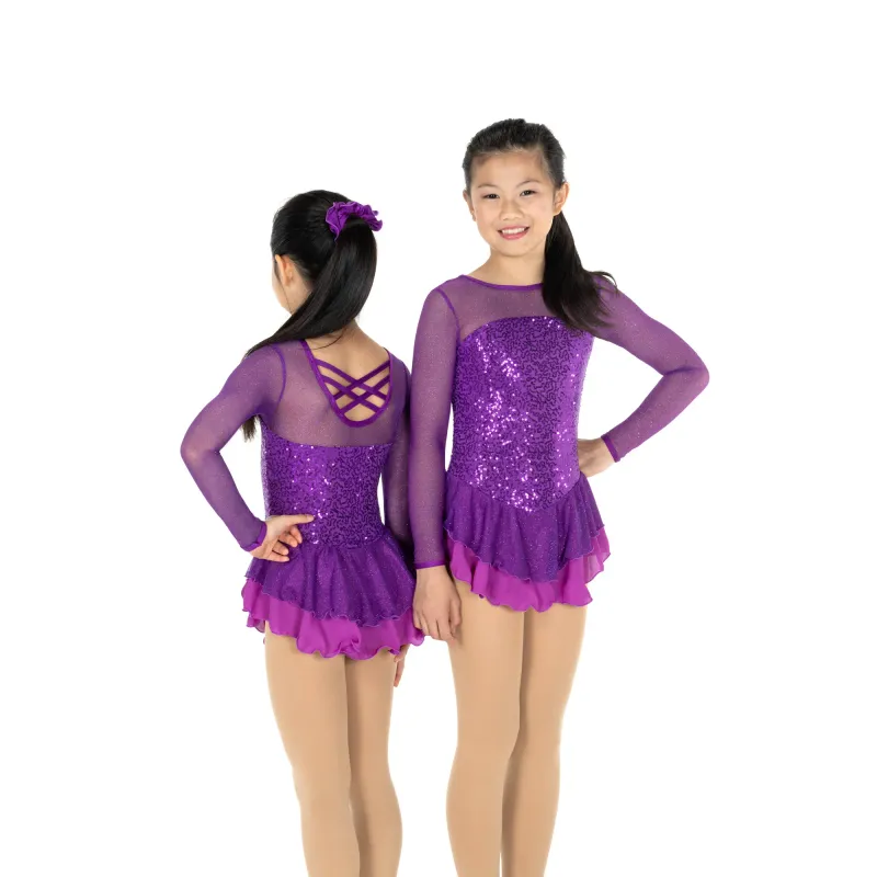 Song of Sequins Dress – Violet Purple