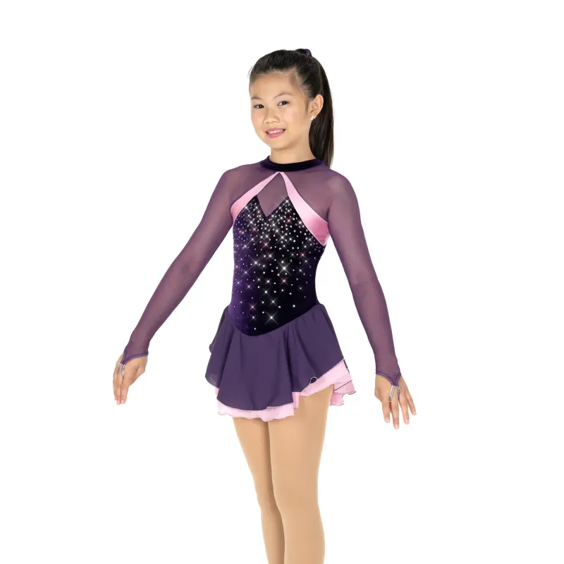 Dazzle Duo Dress – Purple/Pink