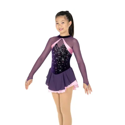 Dazzle Duo Dress – Purple/Pink