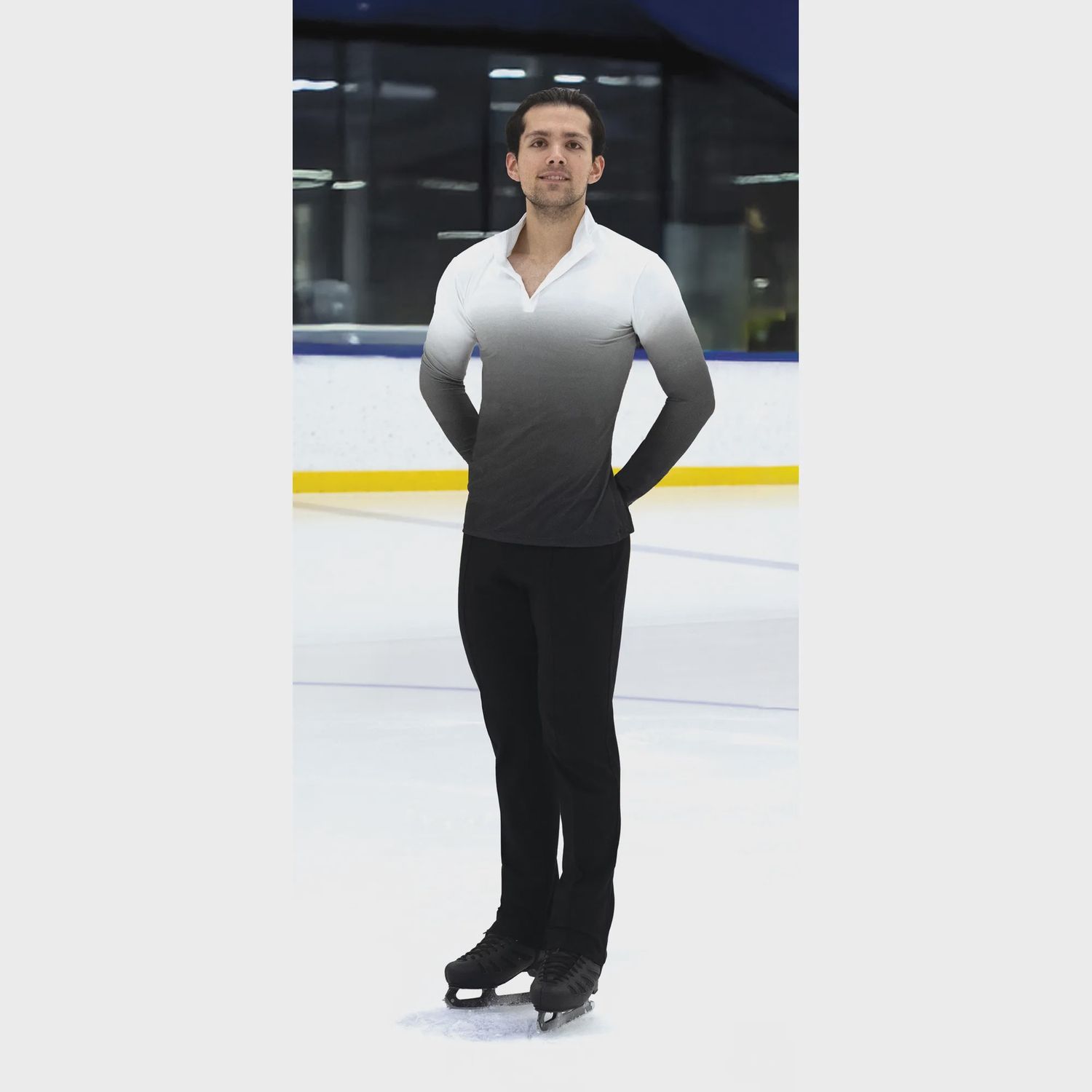 Mens Fade Shirt, Colour: White, Size: Youth Small
