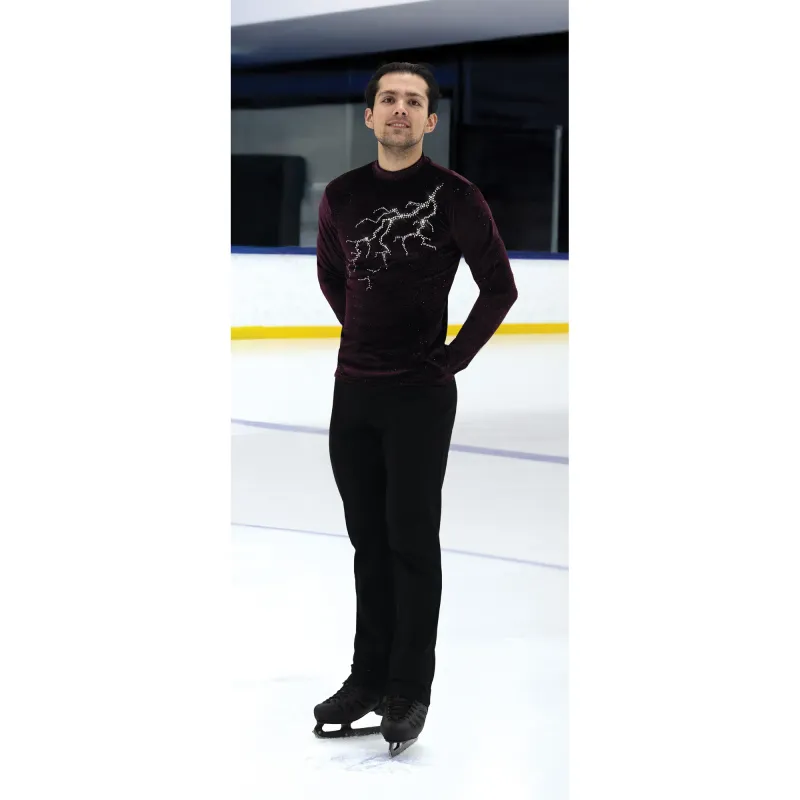 Mens Lightning Strikes Top – Thunder Wine