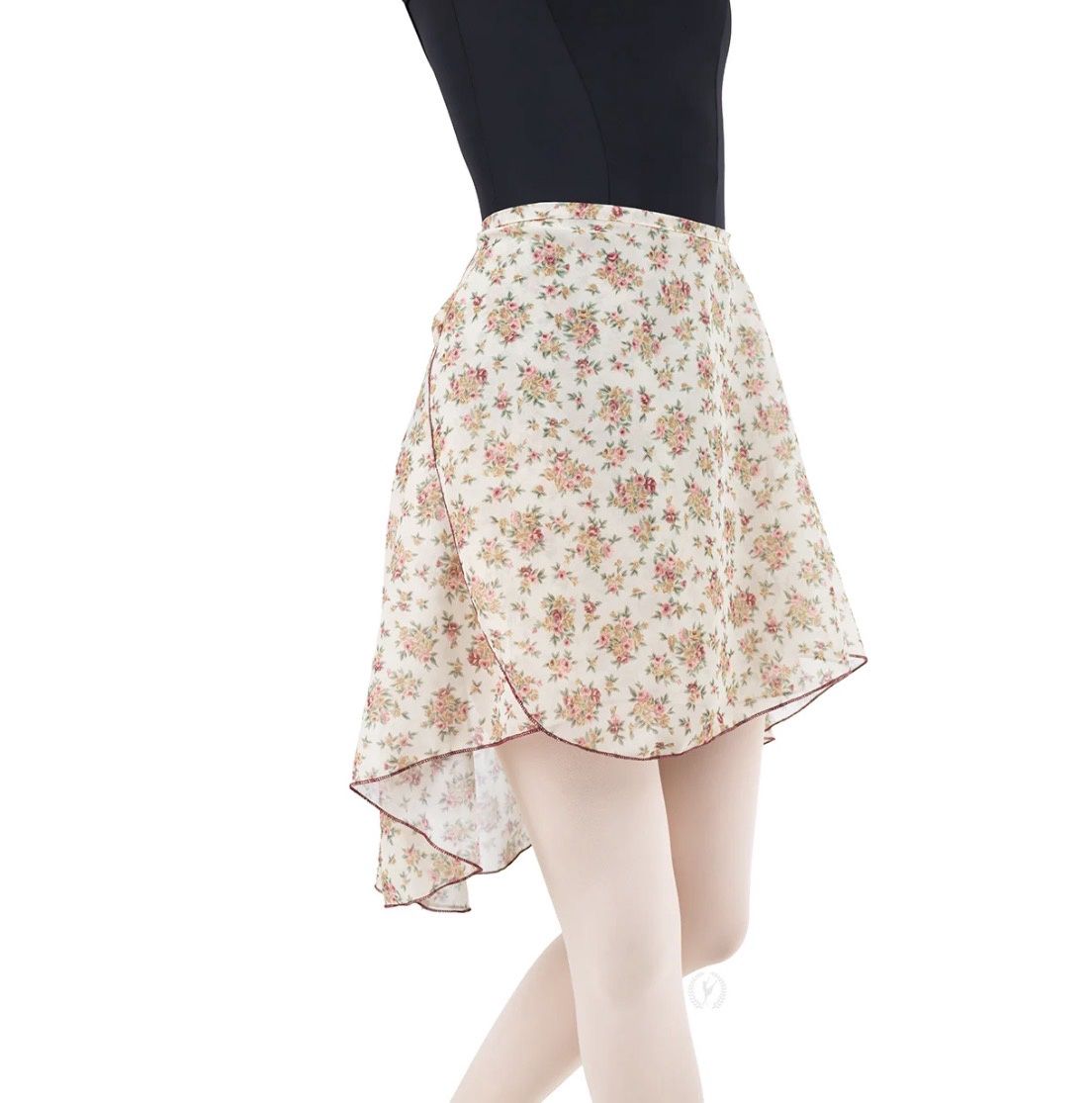 Eurotard Womens Dramatic High-Low Chiffon Wrap Skirt