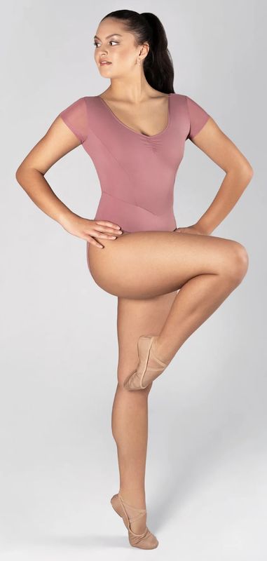 Veronica Cap Sleeve Leotard
