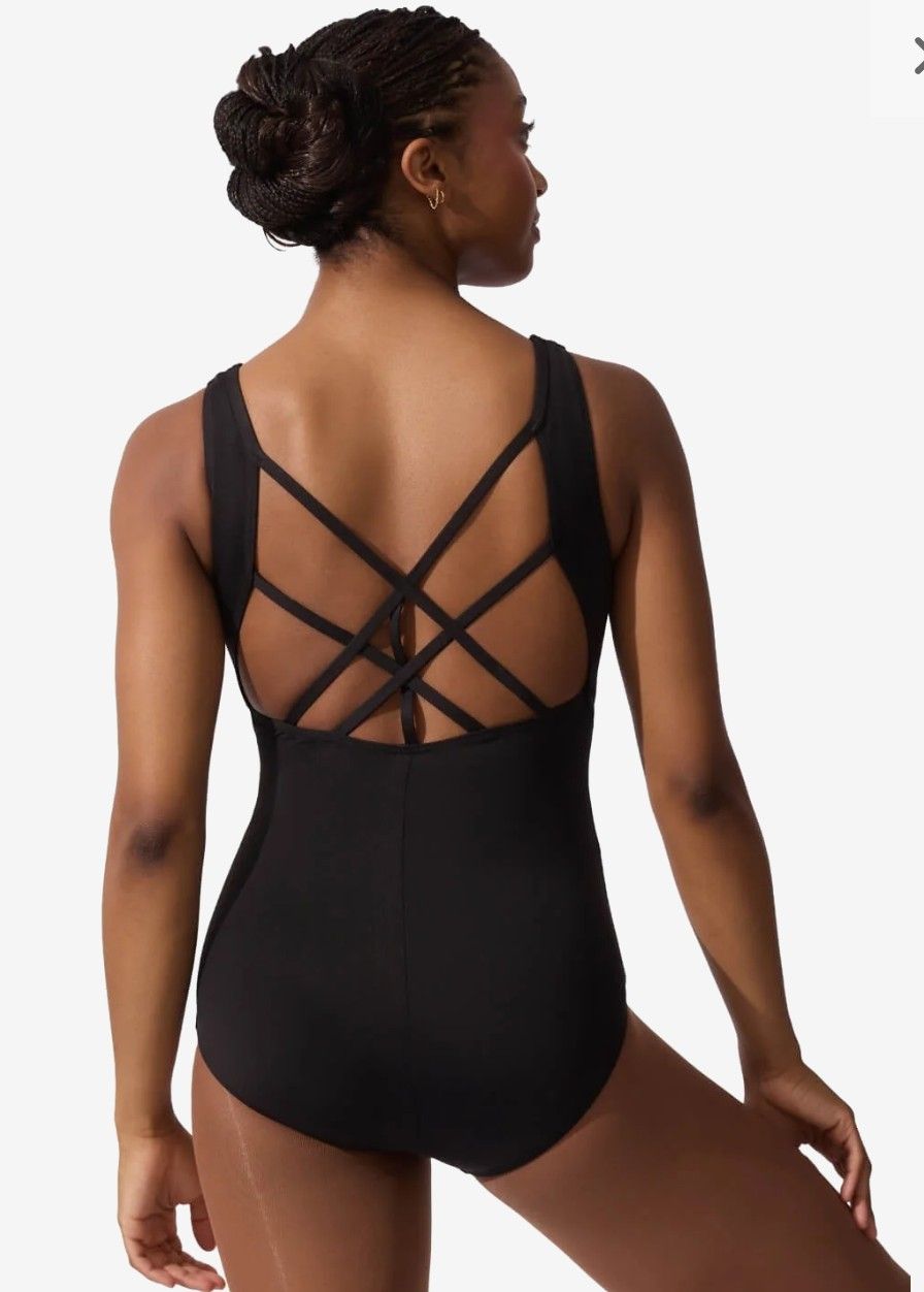 Studio Collection Strappy Back Tank Leotard