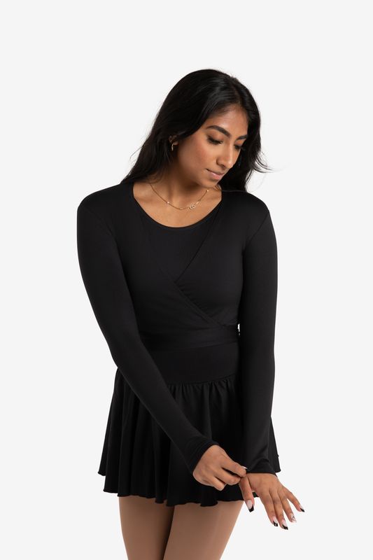 Studio Collection Wrap Top