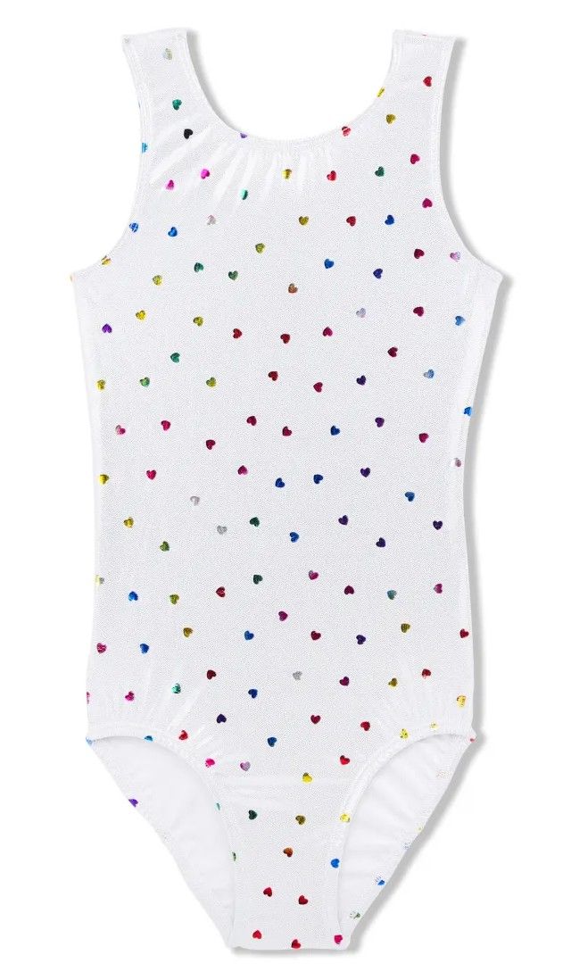 Hearts Shimmer Leotard