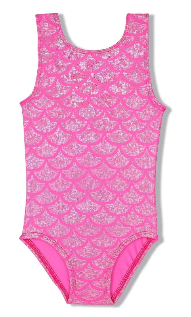 Pink Mermaid Leotard