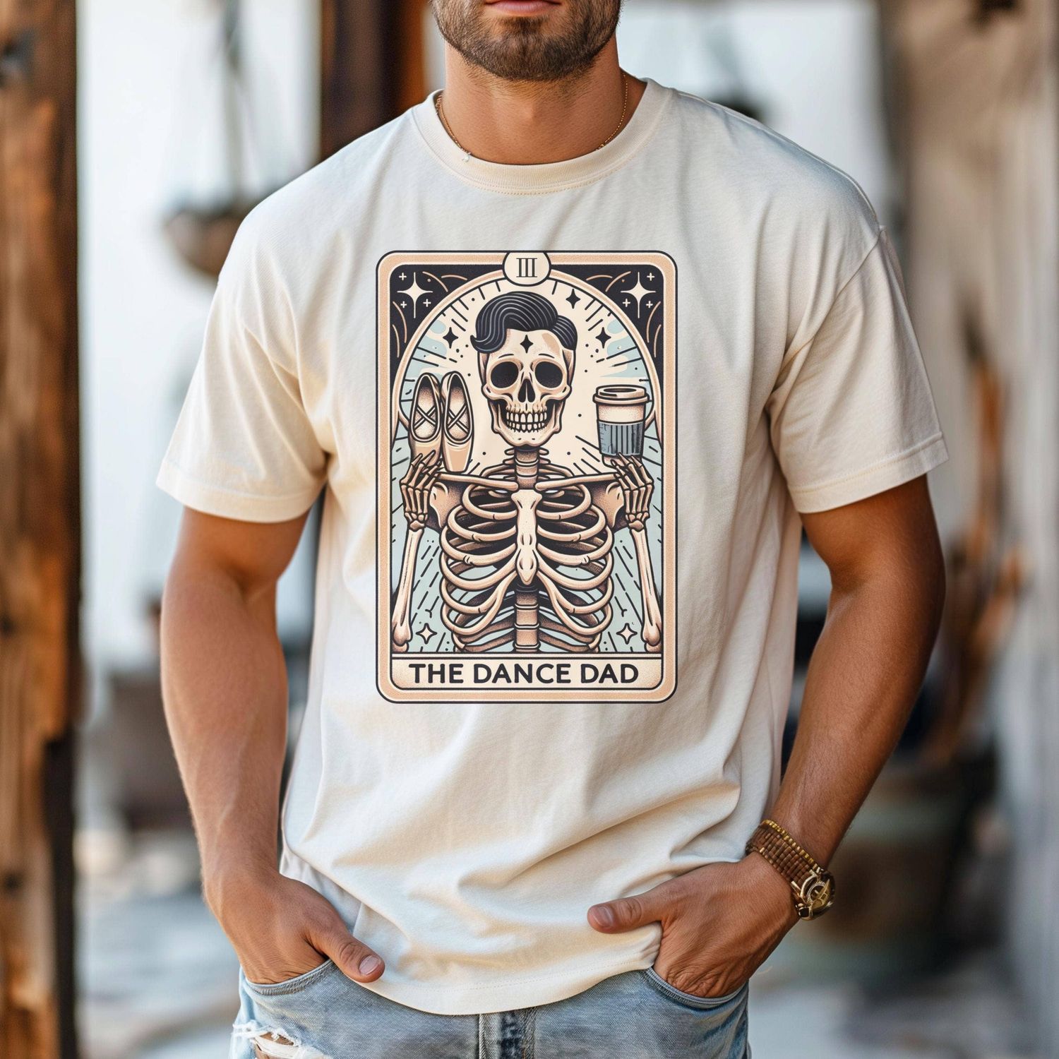 Dance Dad Tarot Card Tee