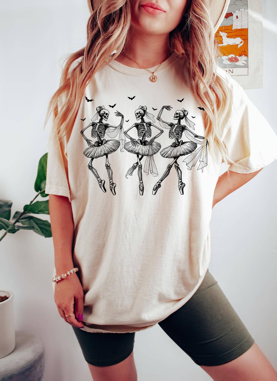 Ballerina Skeleton Tee