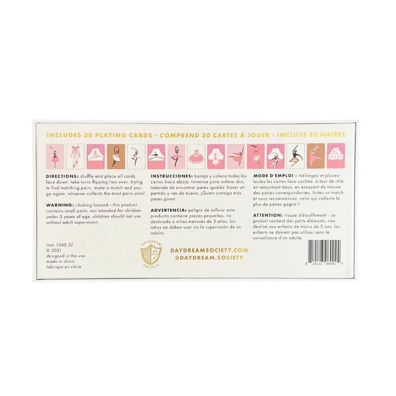 Pirouette Memory Match Game - 1 pk.