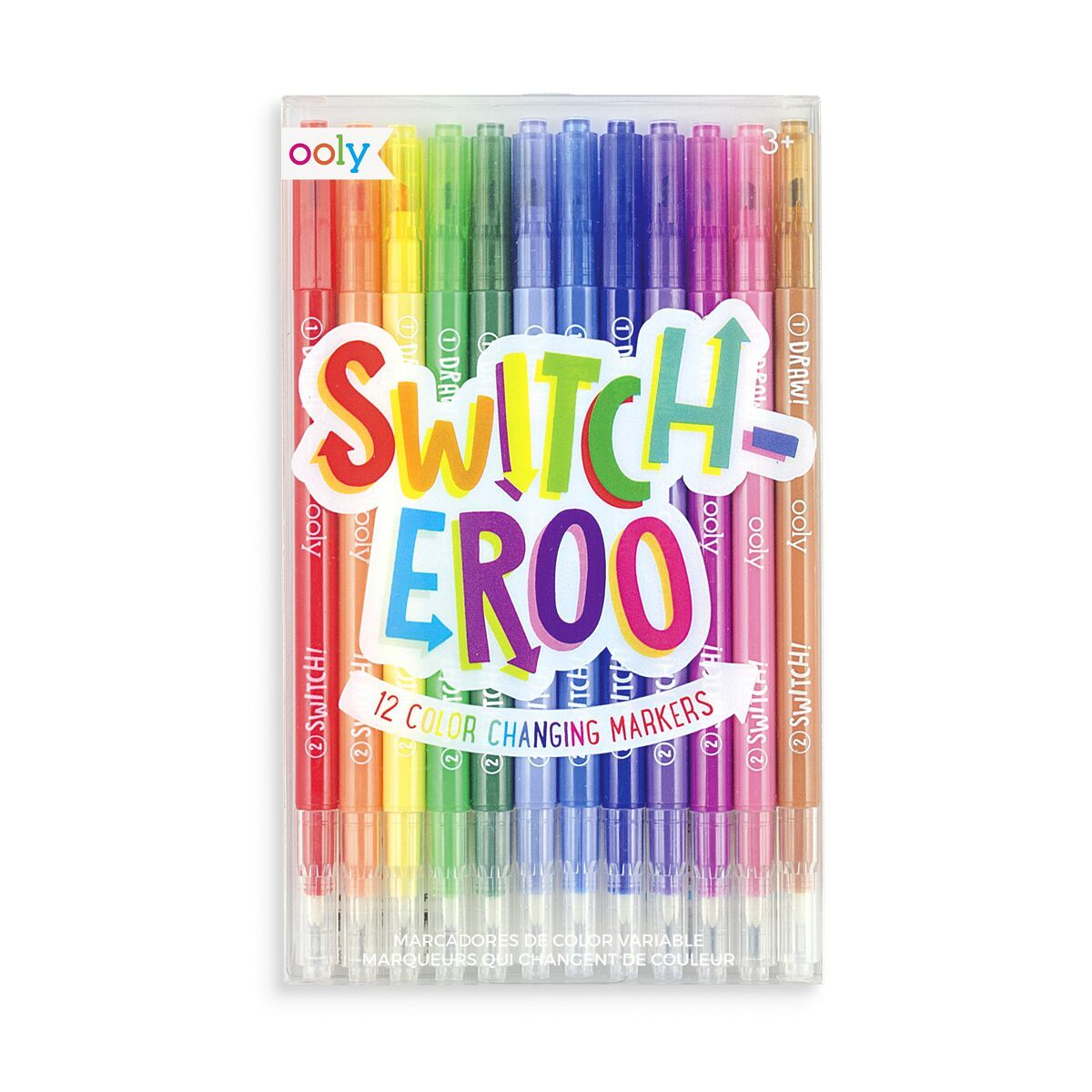 switch-eroo color changing markers, Size: set of 12