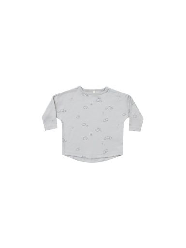 LONG SLEEVE TEE || SUNNY DAY, Color: CLOUD-SUNNY-DAY, Size: 0-3M