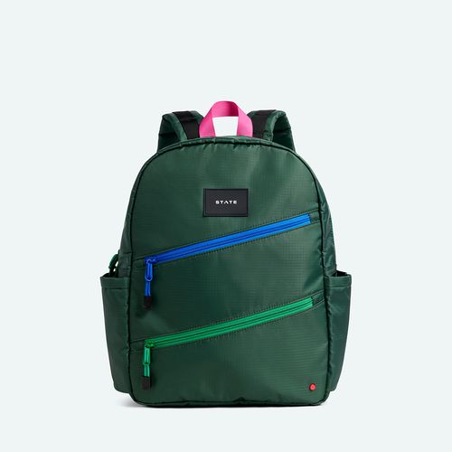 KANE BACKPACK, Color: OLIVE DIAGONAL ZIPPER, Size: OS