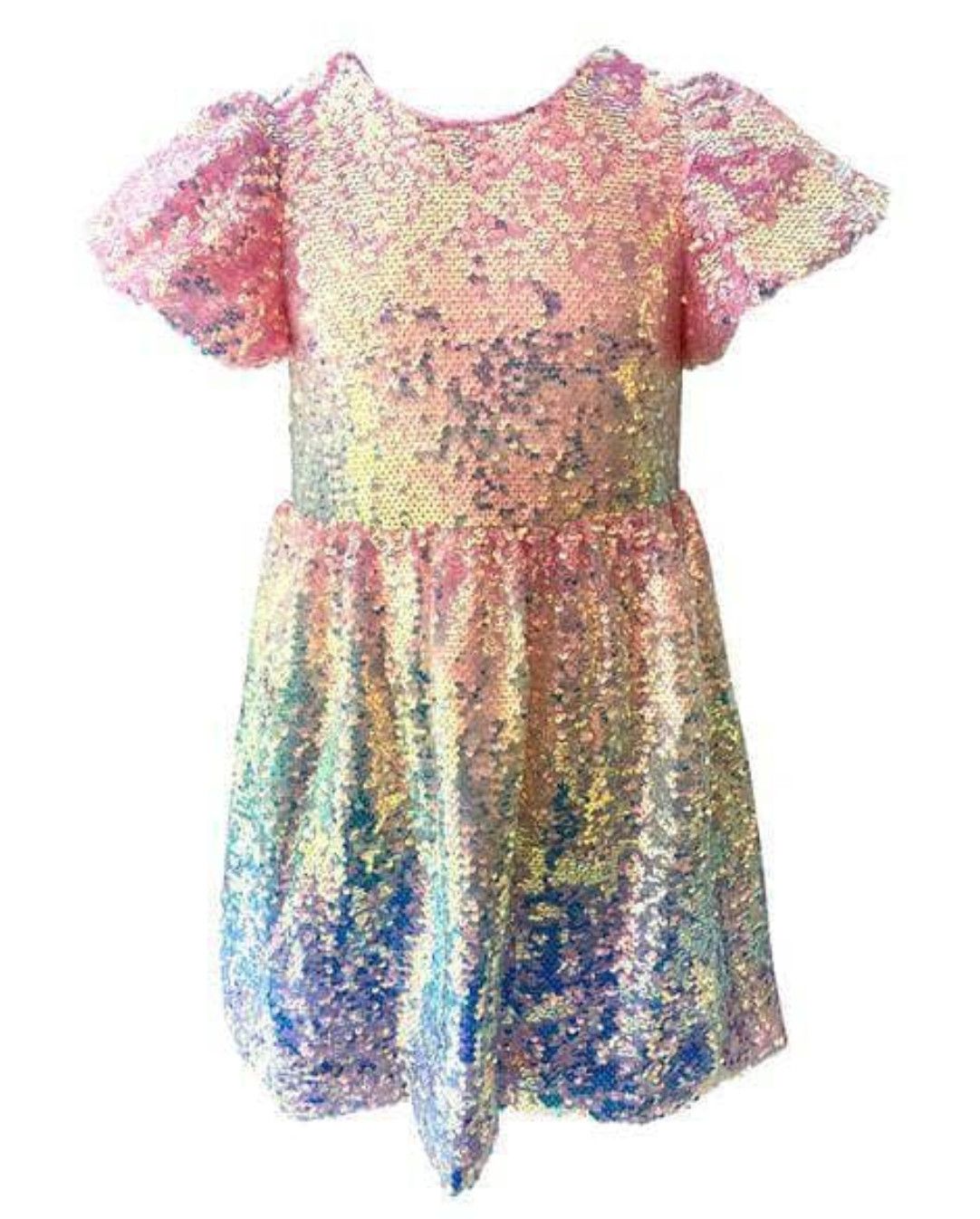 sequin ombre dress