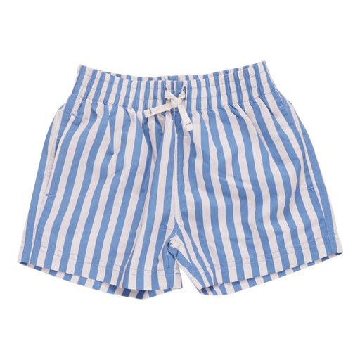 boys swim trunk - blue stripe, Color: blue stripe, Size: 2Y